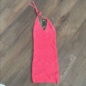 Wild Fable Pink Halter Dress